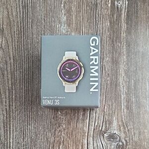 Garmin Venu 3S Soft Gold Stainless Steel Bezel 1.2-Inch AMOLED Touchscreen
